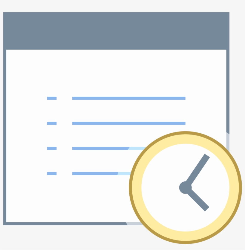 Tiempo De Propiedades Icon - Icon, transparent png #2646129