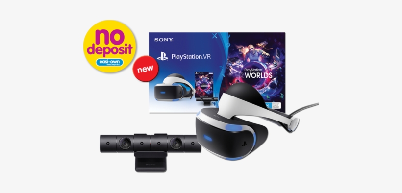 Playstation® Vr Starter Pack - Sony Worlds Vr - Ps4, transparent png #2646340