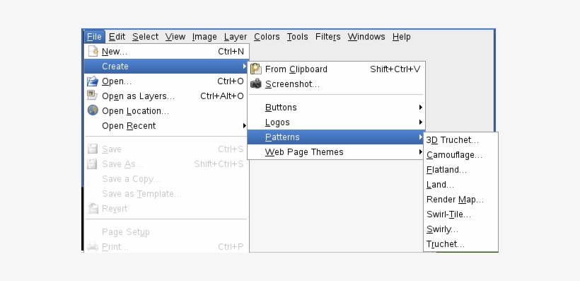How To Create New Patterns - Gimp Pattern Selection, transparent png #2646427