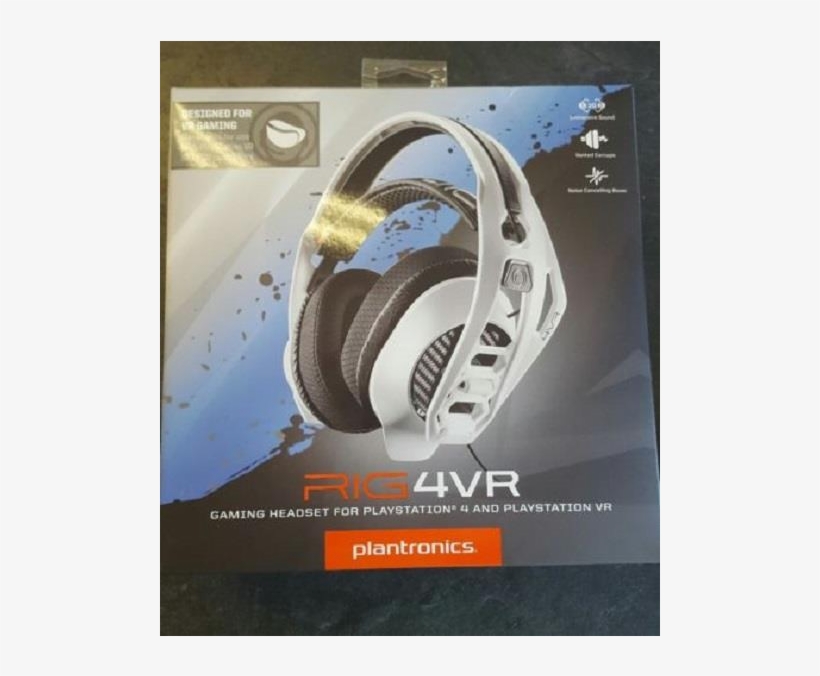 Auction - Plantronics Gamerig 4vr Gaming Headset (ps4), transparent png #2646548