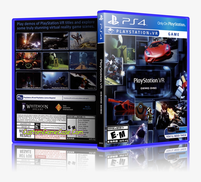 Playstation Vr Demo Ps4 Cover 3d - Sony Interactive Entertainment Inc. Playstation Vr, transparent png #2646709
