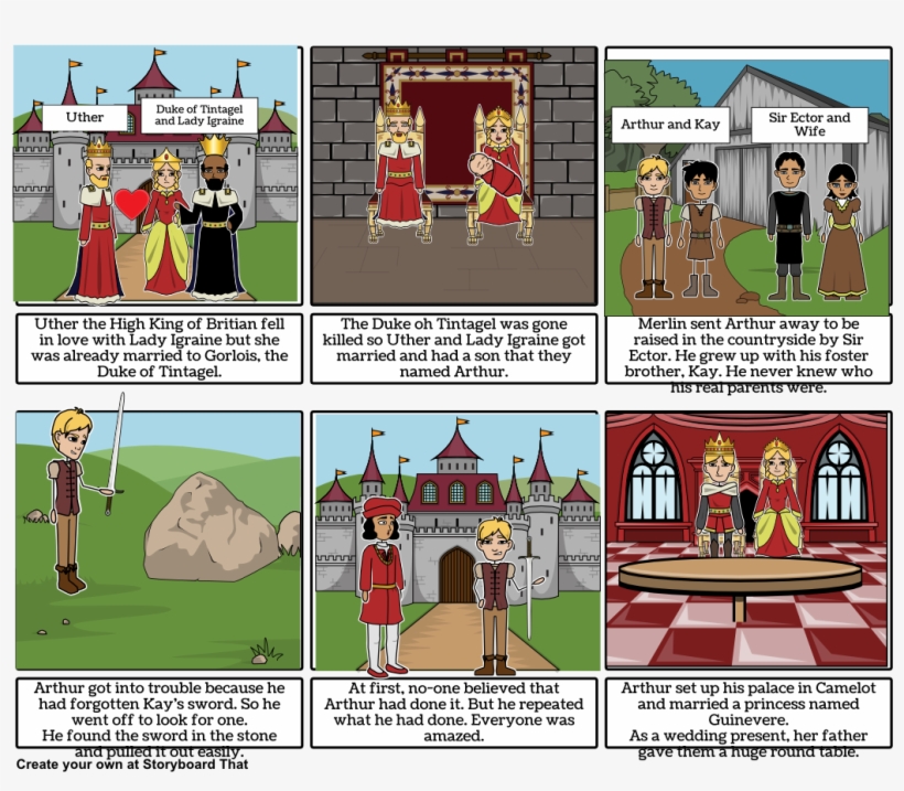 King Arthur - King Arthur Story Cartoon, transparent png #2647574