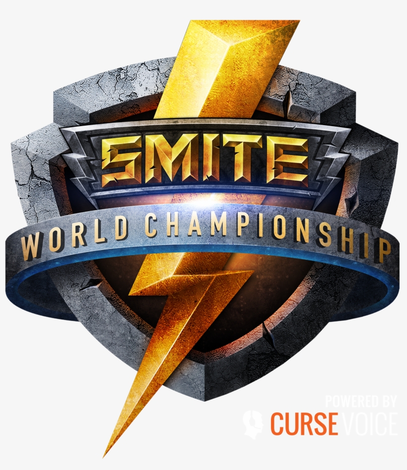 Final World Championship Logo With-curse White300dpi - Smite World Championship Logo, transparent png #2647702