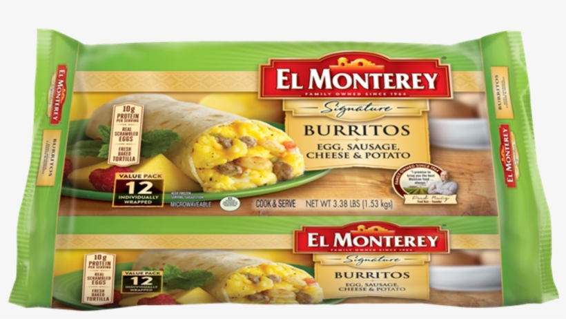 Ruiz Foods Recalls Over 50,000 Lbs - Monterey Breakfast Burrito Nutrition, transparent png #2647751