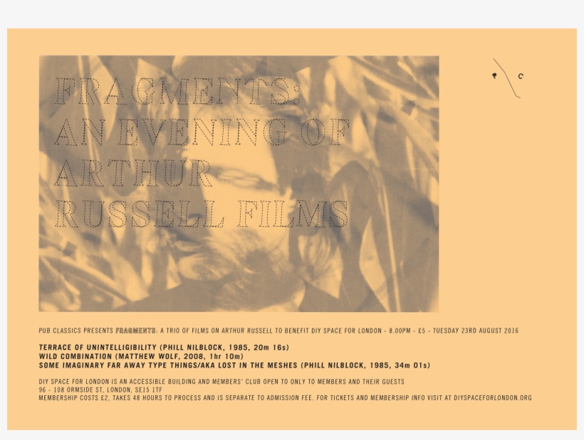 Pub Classics Presents Fragments, A Night Collecting - Diy Space For London, transparent png #2648018