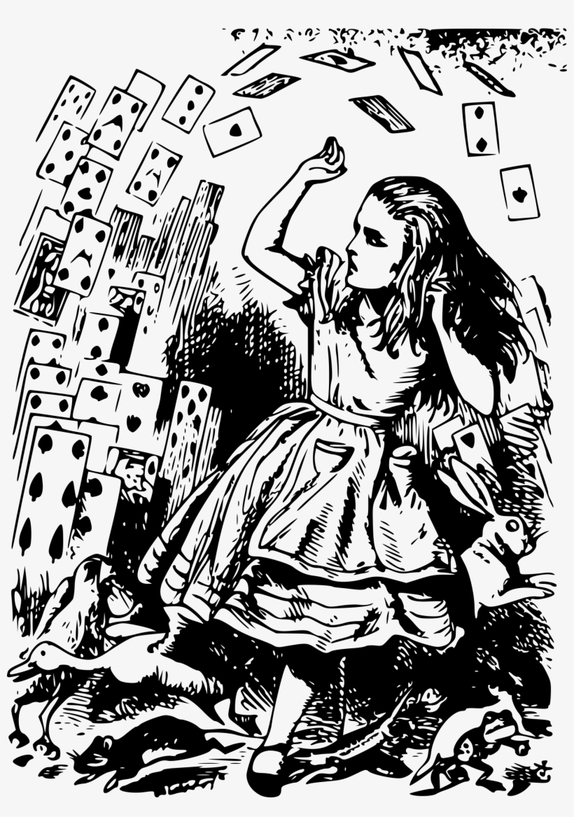 Pin By Olesya Nadezhdina On Pinterest Discover - Alice In Wonderland Book Scenes, transparent png #2648181