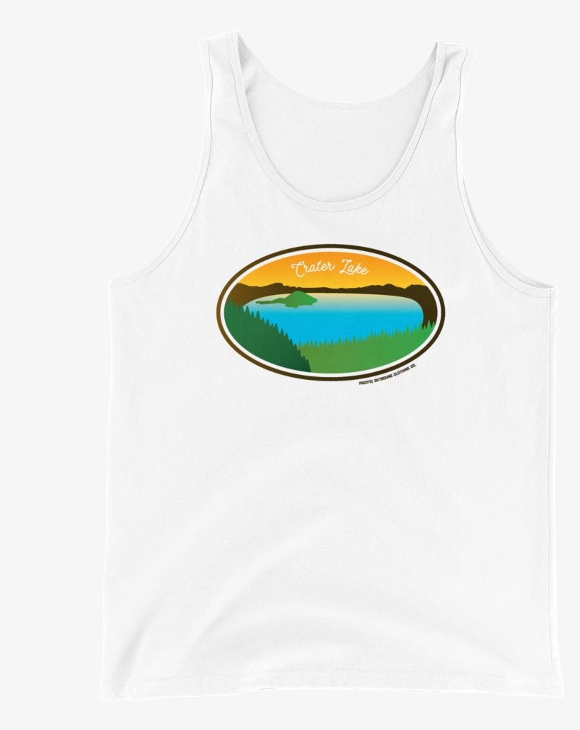 Crater Lake Tank -apparel In The Great Pacific Northwest - Active Tank, transparent png #2648740