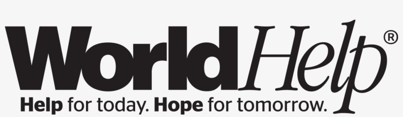 World Help Logo With Tagline Slate - World Help, transparent png #2649023