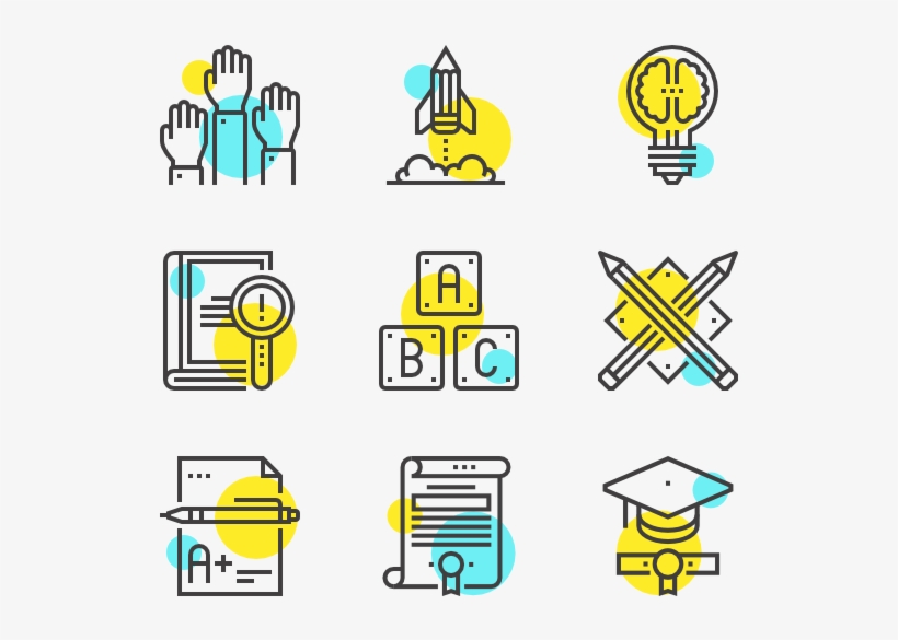 Education And Knowledge - Icon, transparent png #2649094