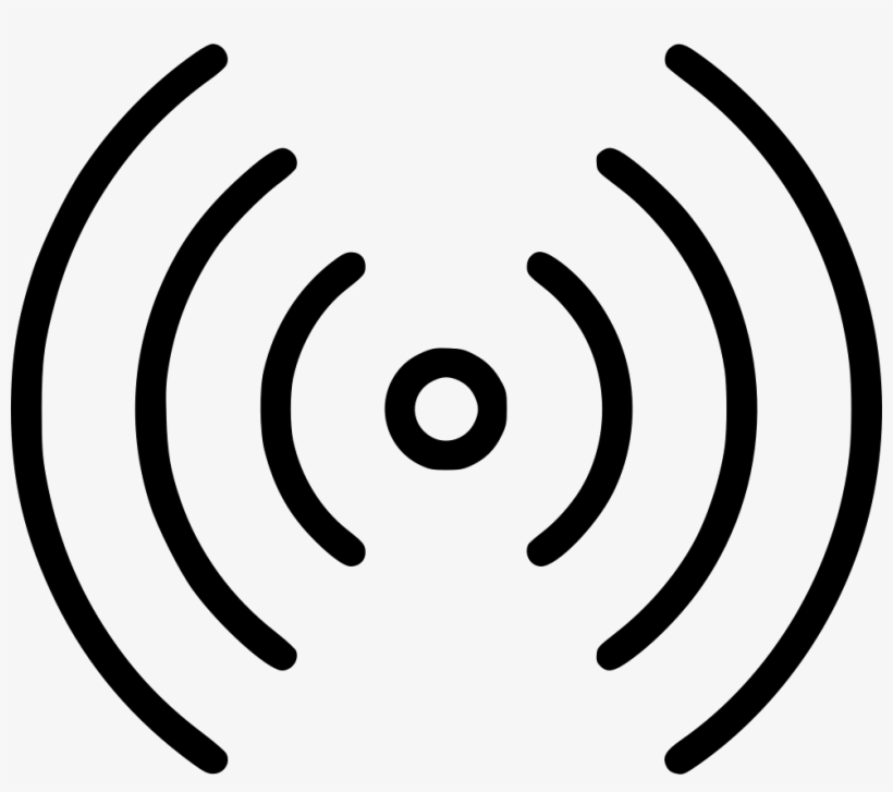 Connection Signal Wifi Radio Waves Antenna Wireless - Radio Signal Png, transparent png #2649264