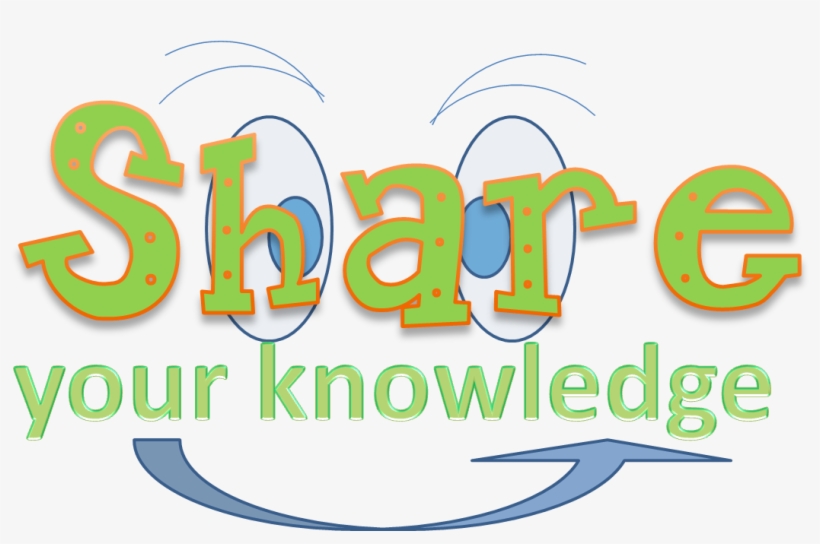 Share Your Knowledge - Share Knowledge, transparent png #2649448