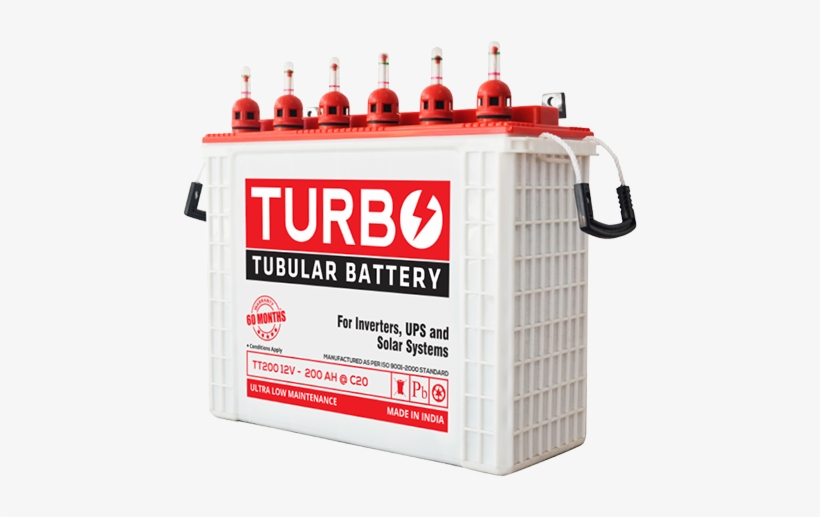 Turbo Tubular Battery, transparent png #2649564