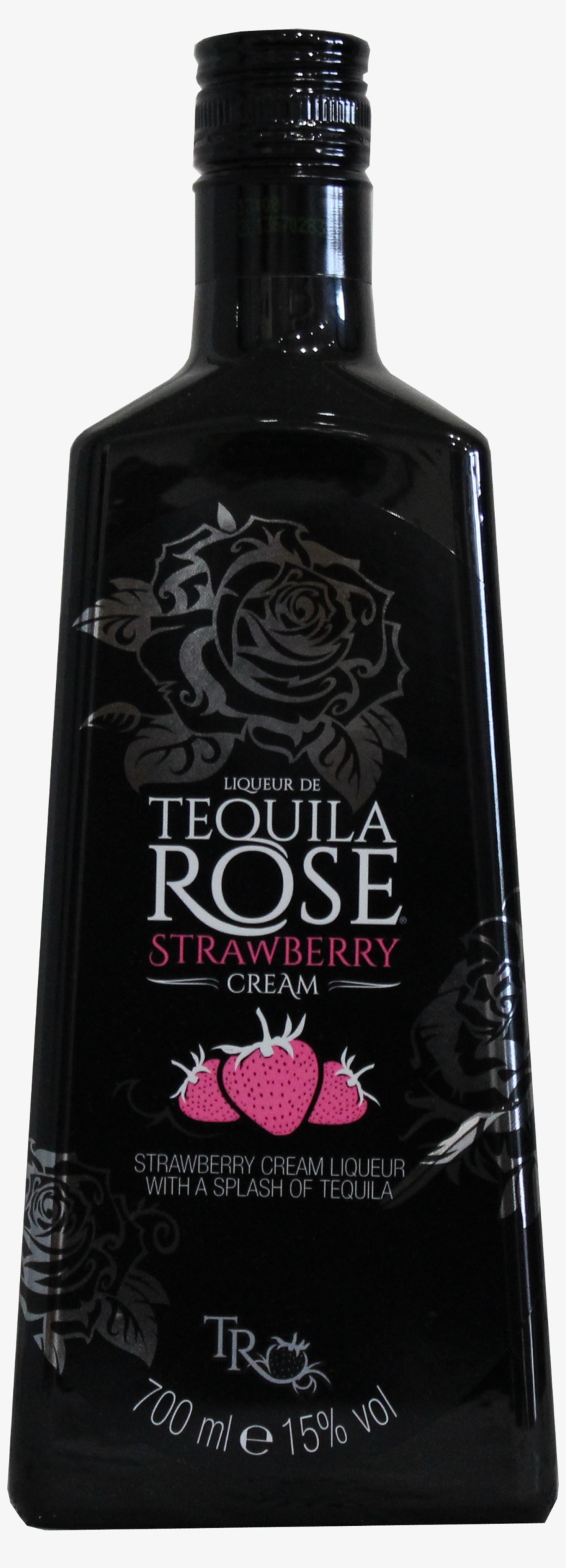 Rose Tequila, Strawberry Cream - 750 Ml Bottle, transparent png #2649582