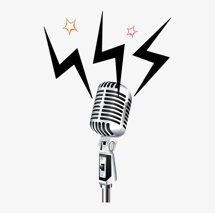 Microphones-radio - Retro Microphone Png, transparent png #2650127