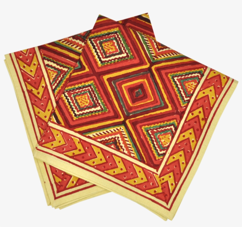Napkin Zig Zag - Carpet, transparent png #2650338