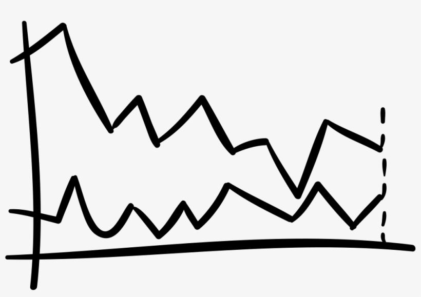 Stats Graphic With Zig Zag Lines Comments - Line, transparent png #2650483