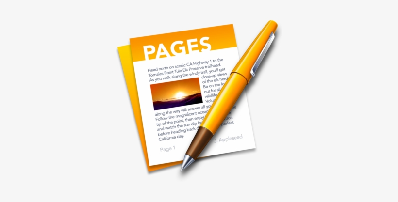 Pages Format File In Windows & Microsoft Word - Iworks Pages, transparent png #2650603
