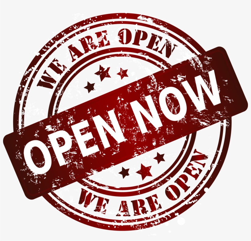Now Open - Open Now, transparent png #2650731