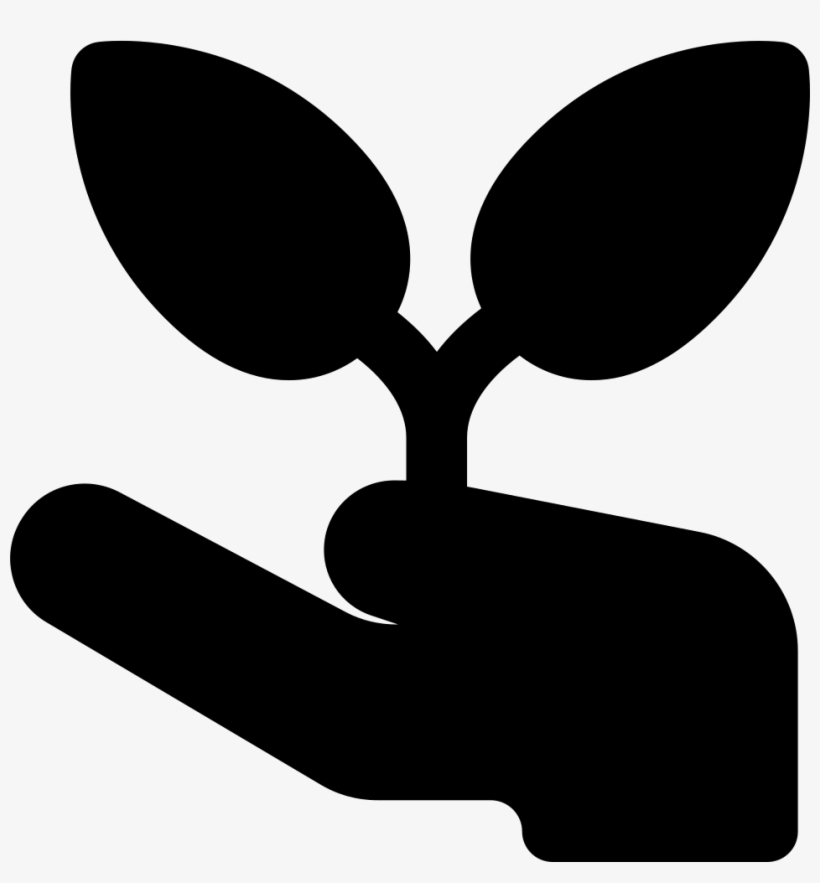 Hand And Sprout Comments - Icon, transparent png #2651052