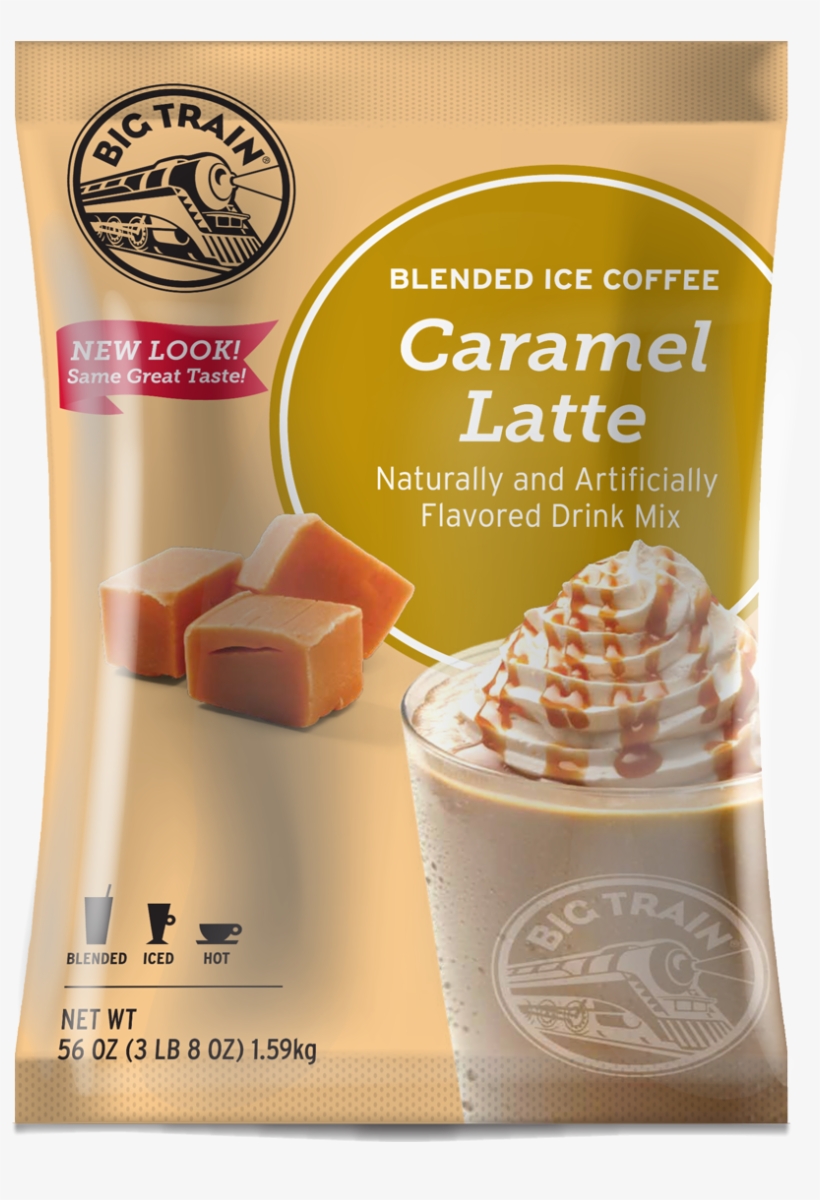 610875 Bic Caramellatte - Big Train Pralines N Cream, transparent png #2651313