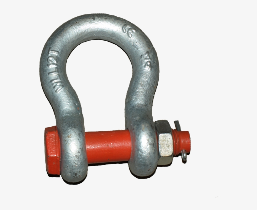Safety Anchor Shackle Galvanized - Shackle, transparent png #2651647