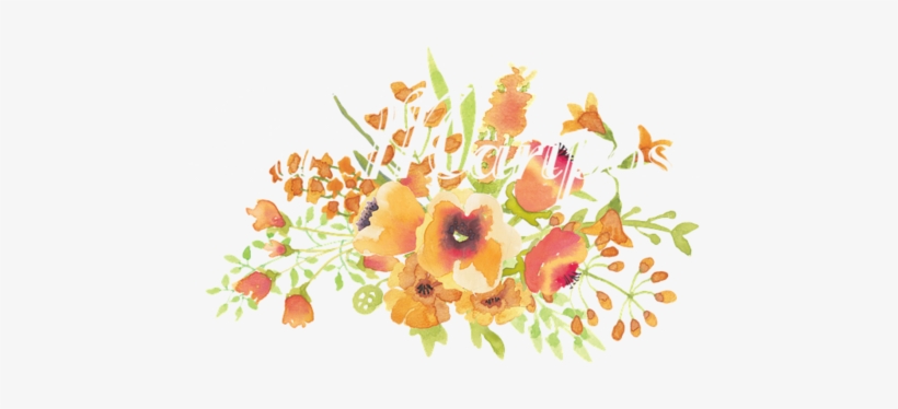 Mariposabanner4 - " - Fall Watercolor Flowers Png, transparent png #2651767