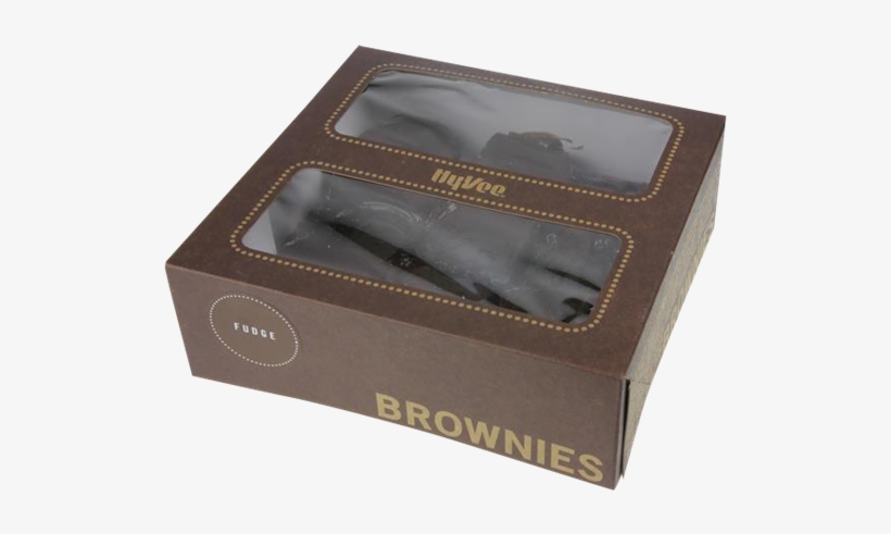 Fudge Brownies 6 Count - Hyvee Brownies, transparent png #2651944