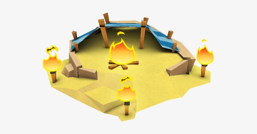 Fire-camp - Firecamp Png, transparent png #2652018