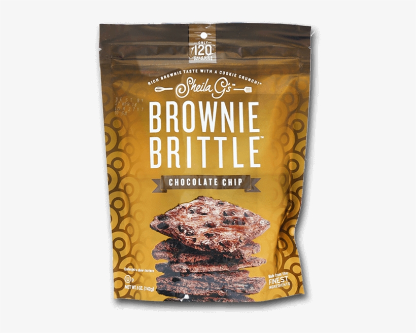 Sheila G's Brownie Brittle Chocolate Chip Brownie Brittle 1 Ounce