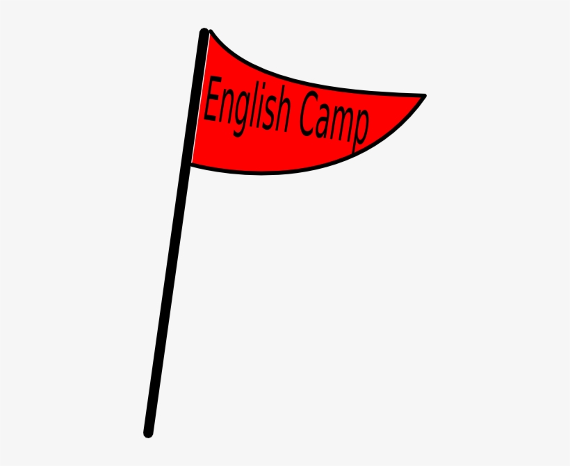 Original Png Clip Art File Red Flag English Camp Svg, transparent png #2652307