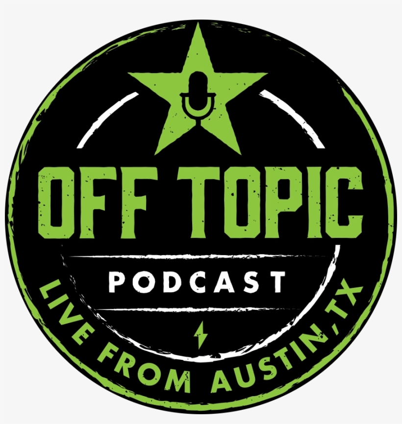 Off Topic Podcast Logo Black - Off Topic Podcast, transparent png #2652908