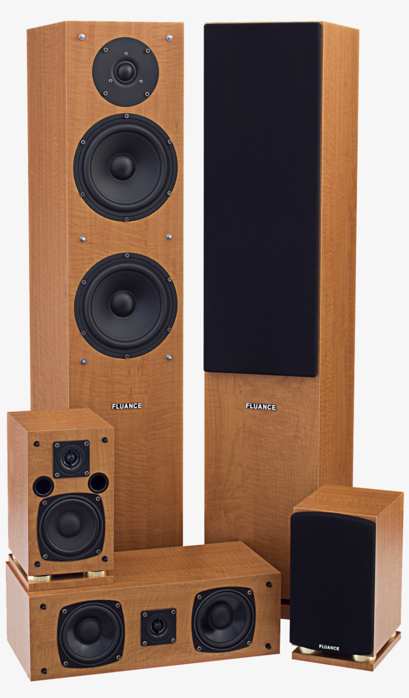 Fluance Sxhtb Beech Home Theater Surround Sound System Fluance Sx