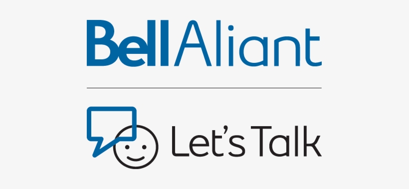 Bell Aliant Bell Lets Talk Logo Stacked - Bell Let's Talk Day 2018, transparent png #2653695