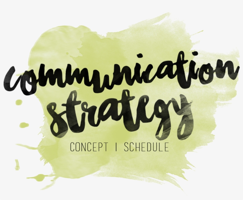 Communication Strategy - Calligraphy, transparent png #2654116