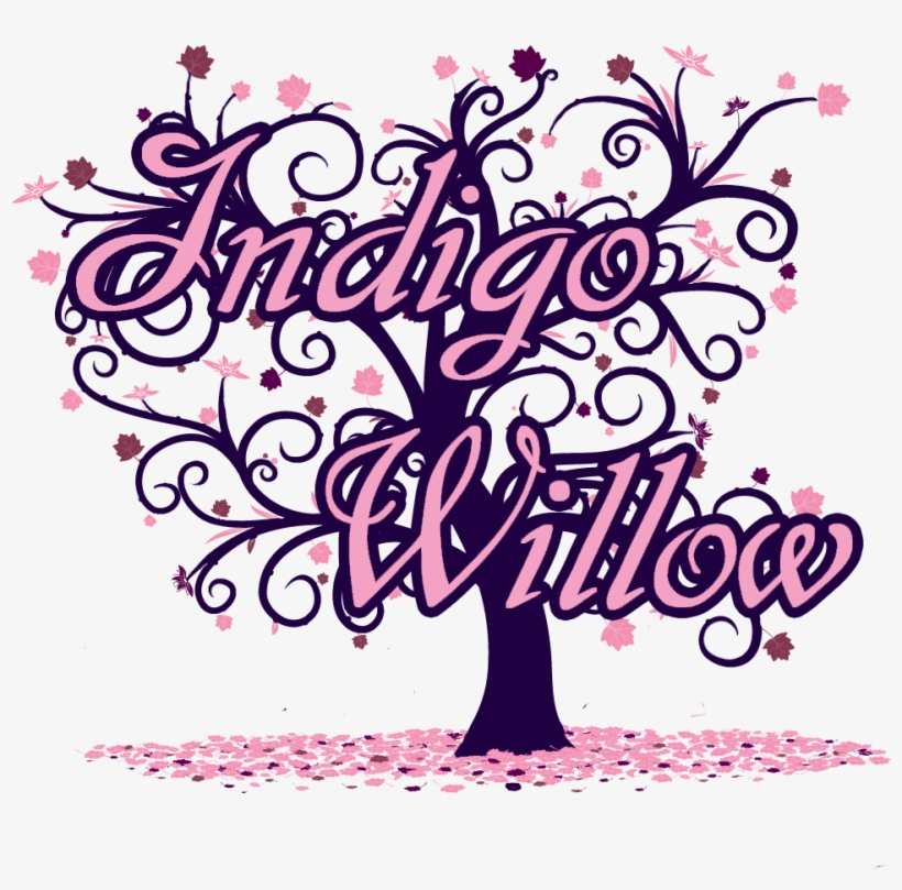 Indigo Willow Logo 2 26 16 More Prominent - Tree Design, transparent png #2654479