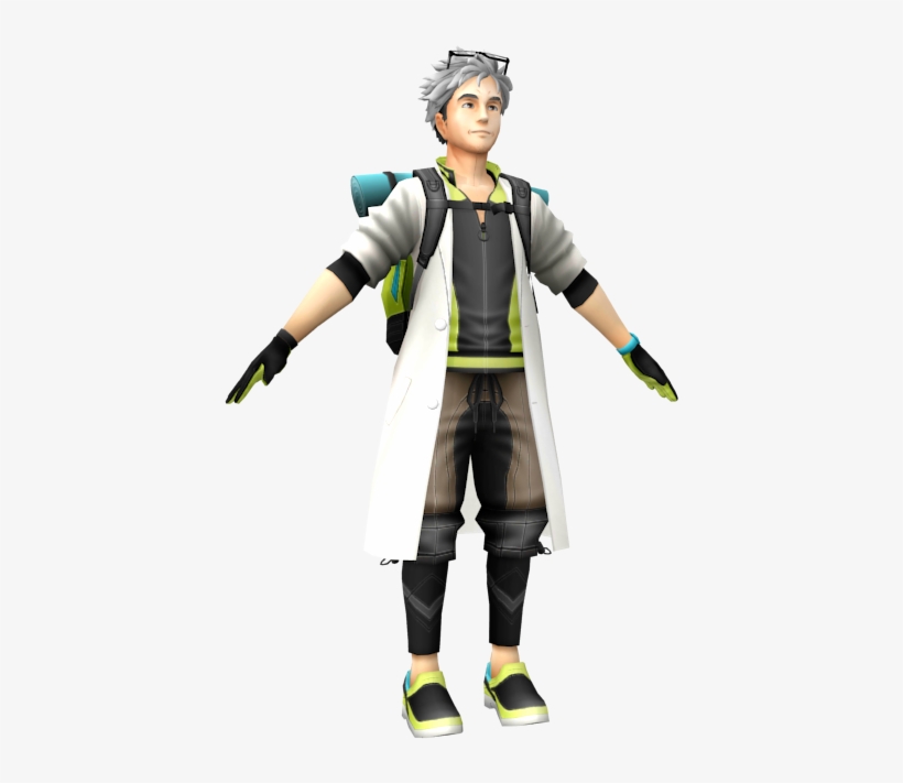Download Zip Archive - Pokemon Go Professor Willow, transparent png #2654561