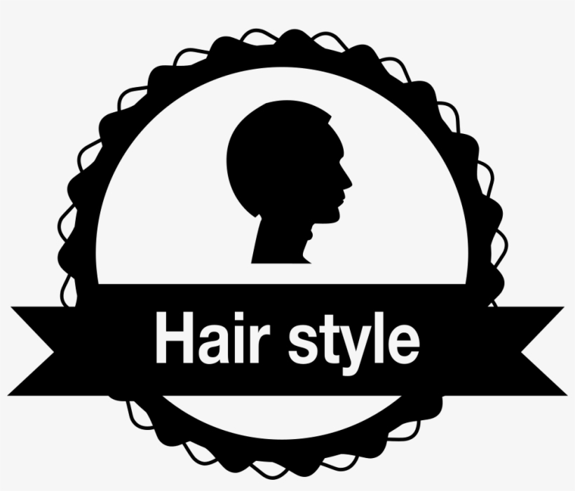 Hair Salon Badge - Hair Logo Vector Png, transparent png #2655043