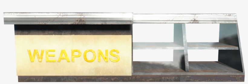 Fo4 Weapons Emporium Counter, transparent png #2655061