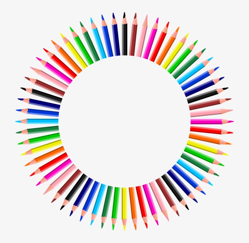Rainbow Clipart Write - Top Quality Art Supplies Colored Pencils, transparent png #2655314