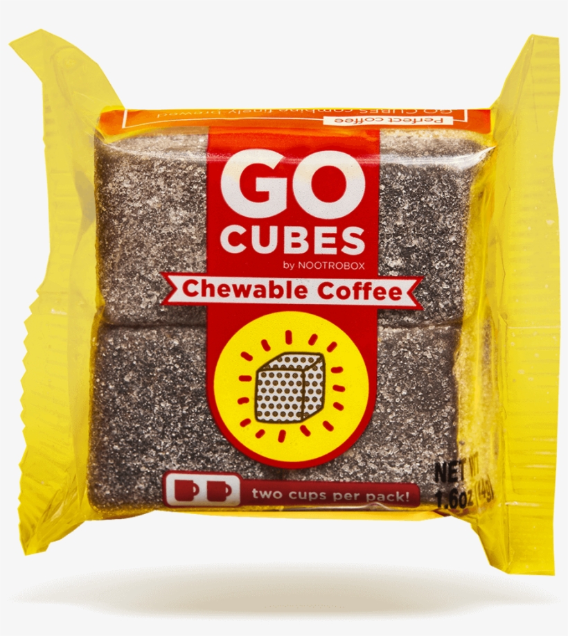Go Cubes Chewable Coffee - Go Cubes, transparent png #2655590