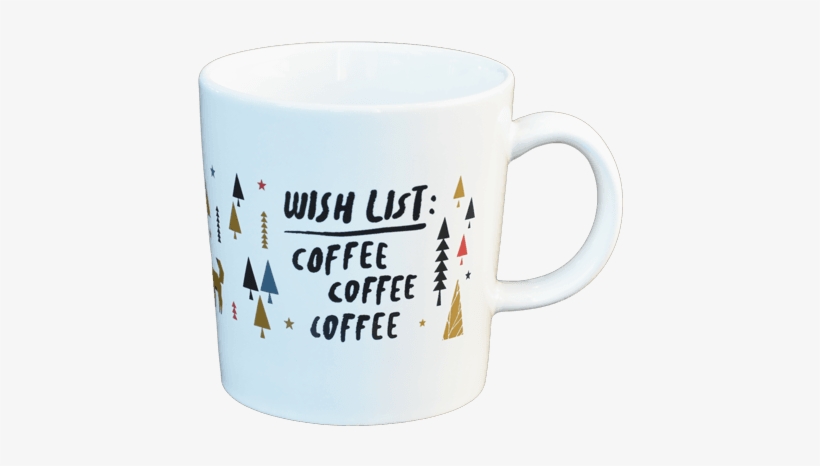 Holiday Wish List - Coffee Cup, transparent png #2656037