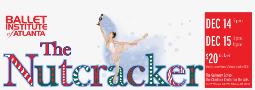 Ballet Institute Of Atlanta Presents The Nutcracker - Atlanta, transparent png #2656552