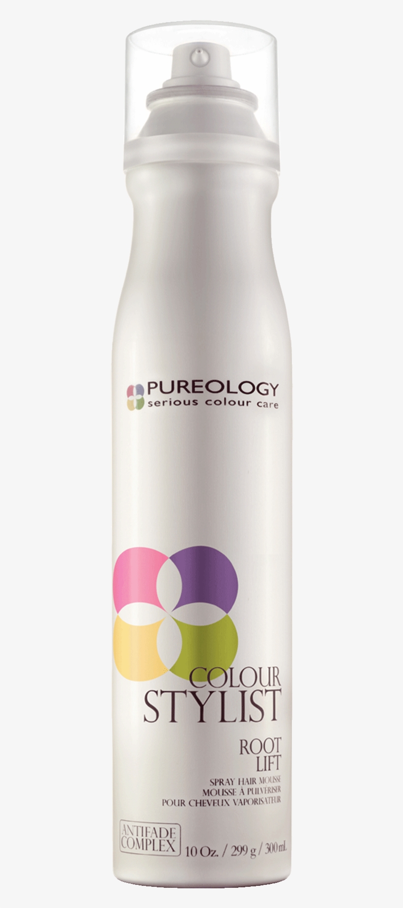 Colour Stylist Root Lift Spray Hair Mousse - Pureology Colour Stylist Root Lift 10 Oz, transparent png #2656752