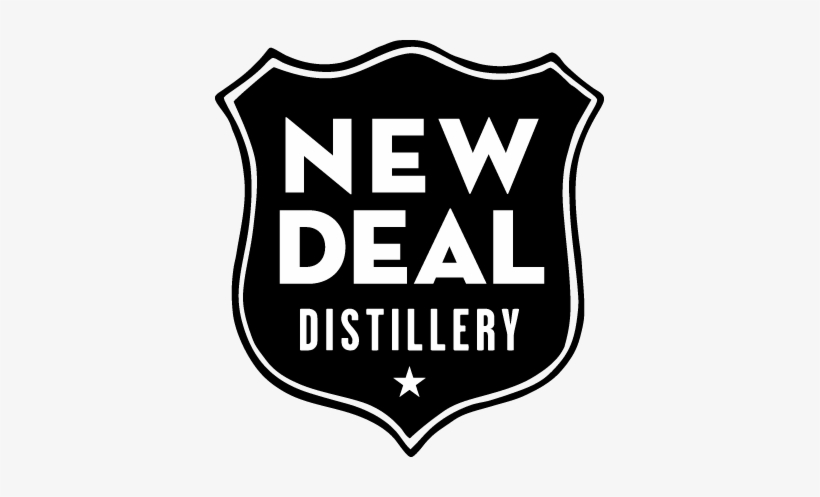 New Deal Vodka, Made From Grain, To, Glass, New Deal - New Deal Distillery Logo, transparent png #2656806