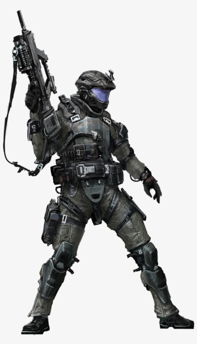 Odst - Urban - Halo 3 Odst Concept Art, transparent png #2656906