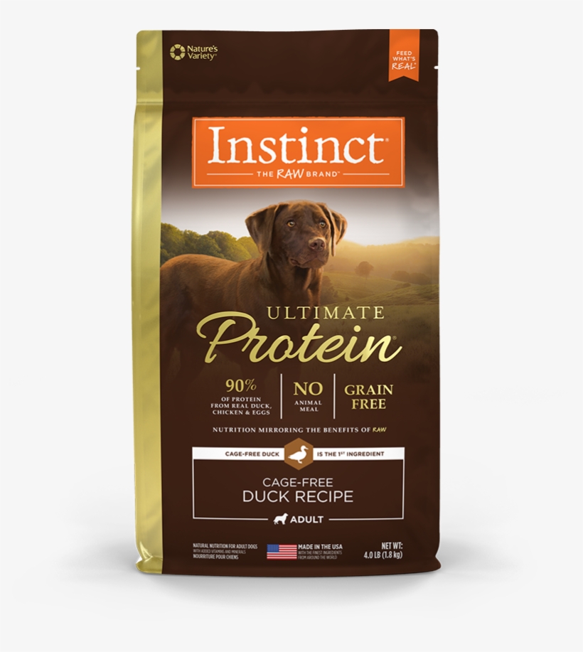 Instinct Ultimate Protein - Nature's Variety Instinct Ultimate Protein Duck Formula, transparent png #2656949