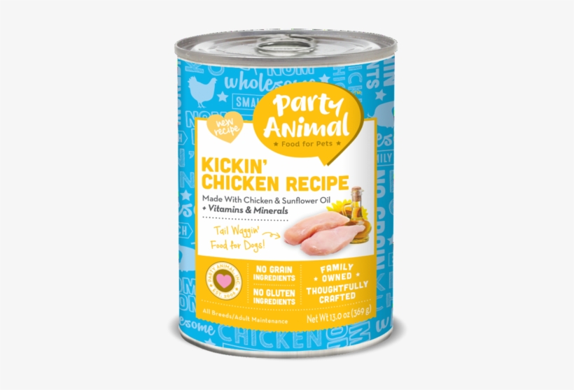 Party Animal Dog Food Castor & Pollux Organix Butcher & Bushel Grain Free Transparent PNG