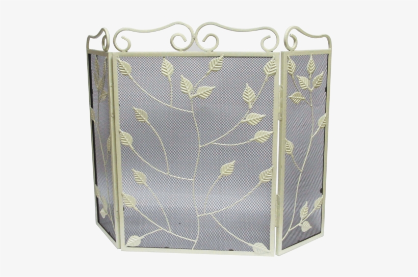Country Cream 3 Fold Fire Screen - Fire Screen, transparent png #2657441