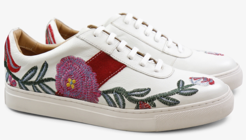Sneakers Melvin & Hamilton Jeanne 4 Milled White, transparent png #2657543