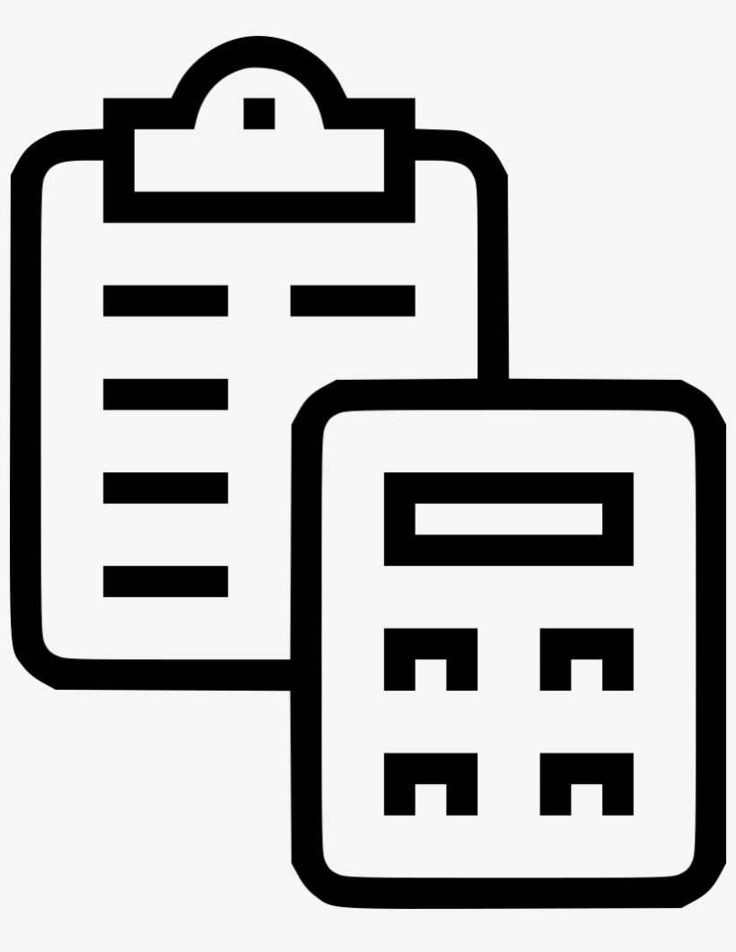 Accounting Comments - Officemate Clipboard With Calculator, transparent png #2657565